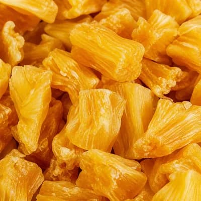 Ananas natural, detaliu de aproape al fructelor